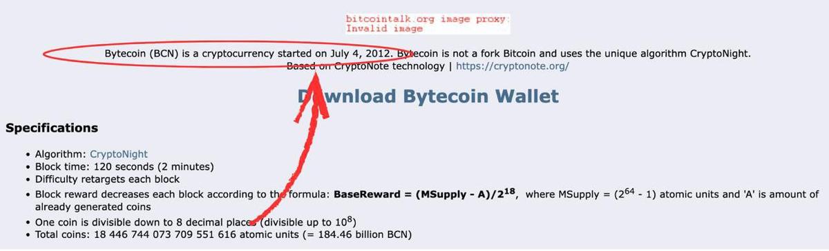 Proof of Bytecoin launch